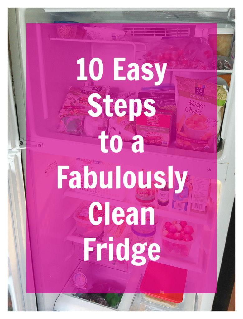 How To Clean Your Fridge 0639