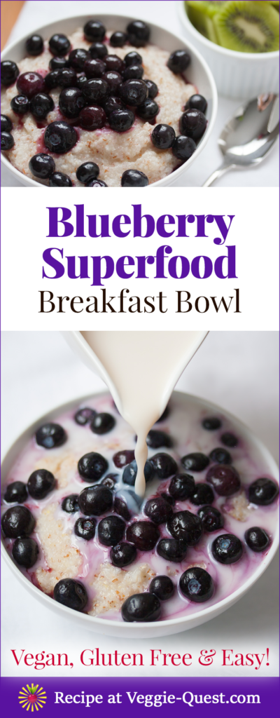 Superfood Made Easy: Blissful Blueberry Breakfast Bowl